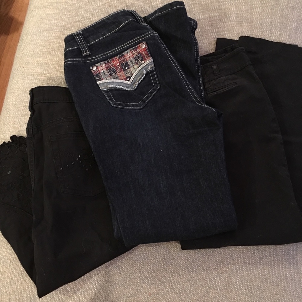 Set of 3 pants and jeans